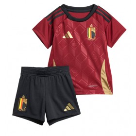 Belgien Heimtrikot EM 2024 Kurzarm (+ kurze hosen)